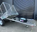 6×4 Single Axle Trailer Galvanised Box Trailers 750kg ATM.webp