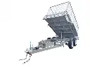 8×5 Heavy Duty Hydraulic Tipper Trailer for Sale | 15″ High Sides