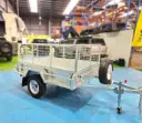 7×5 Single Axle Trailer Galvanised Box Trailers 750kg ATM