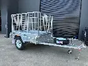 6×4 Single Axle Trailer Galvanised Box Trailers 750kg ATM